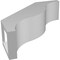 Ekena Millwork 3-in. W x 10-in. D x 10-in. H Funston Architectural Grade PVC Knee Brace BRCP03X10X10FST - alternate 3